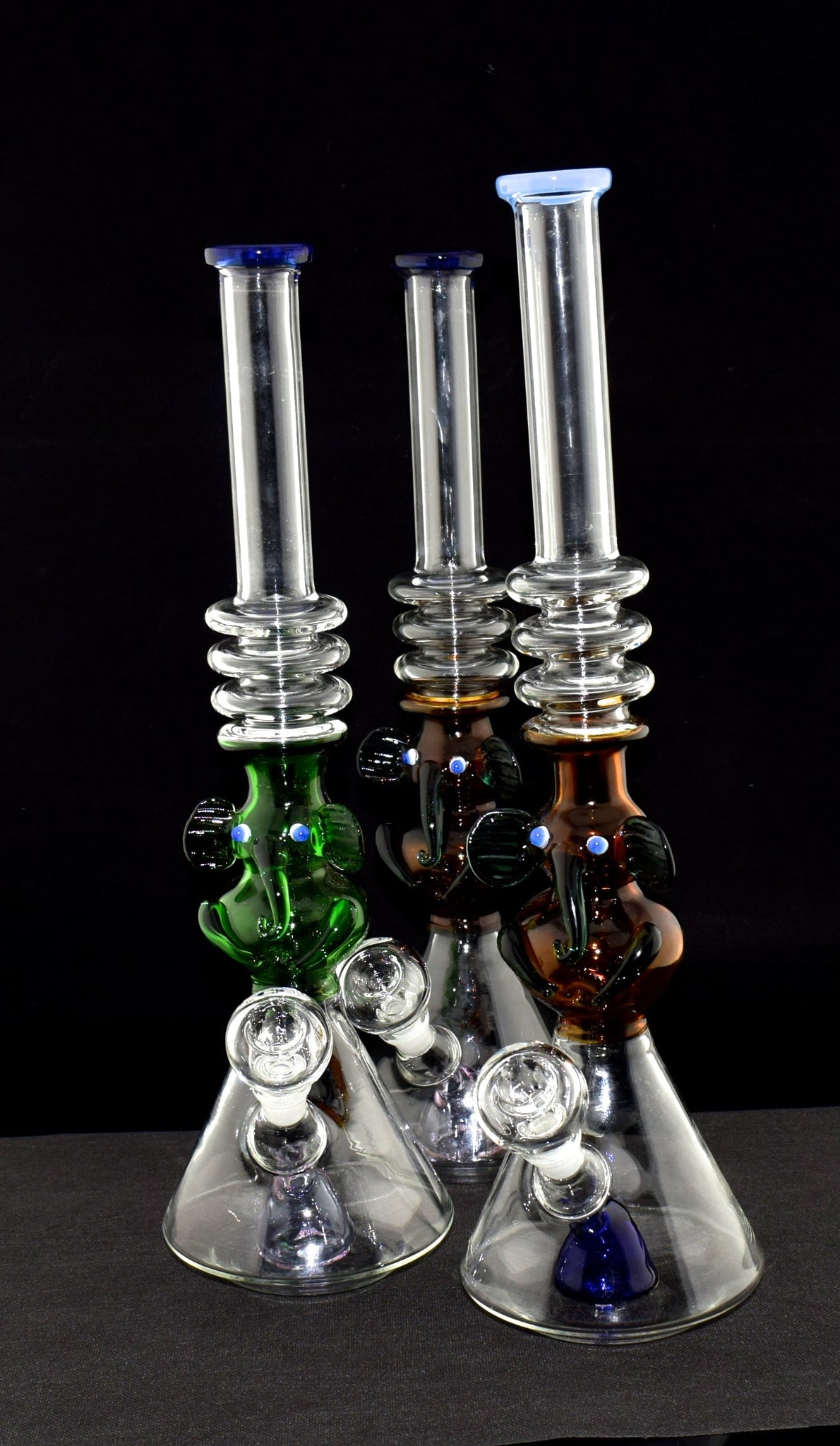 Elephant Design Bong 14 inch | Wholesale Glass Bong-560