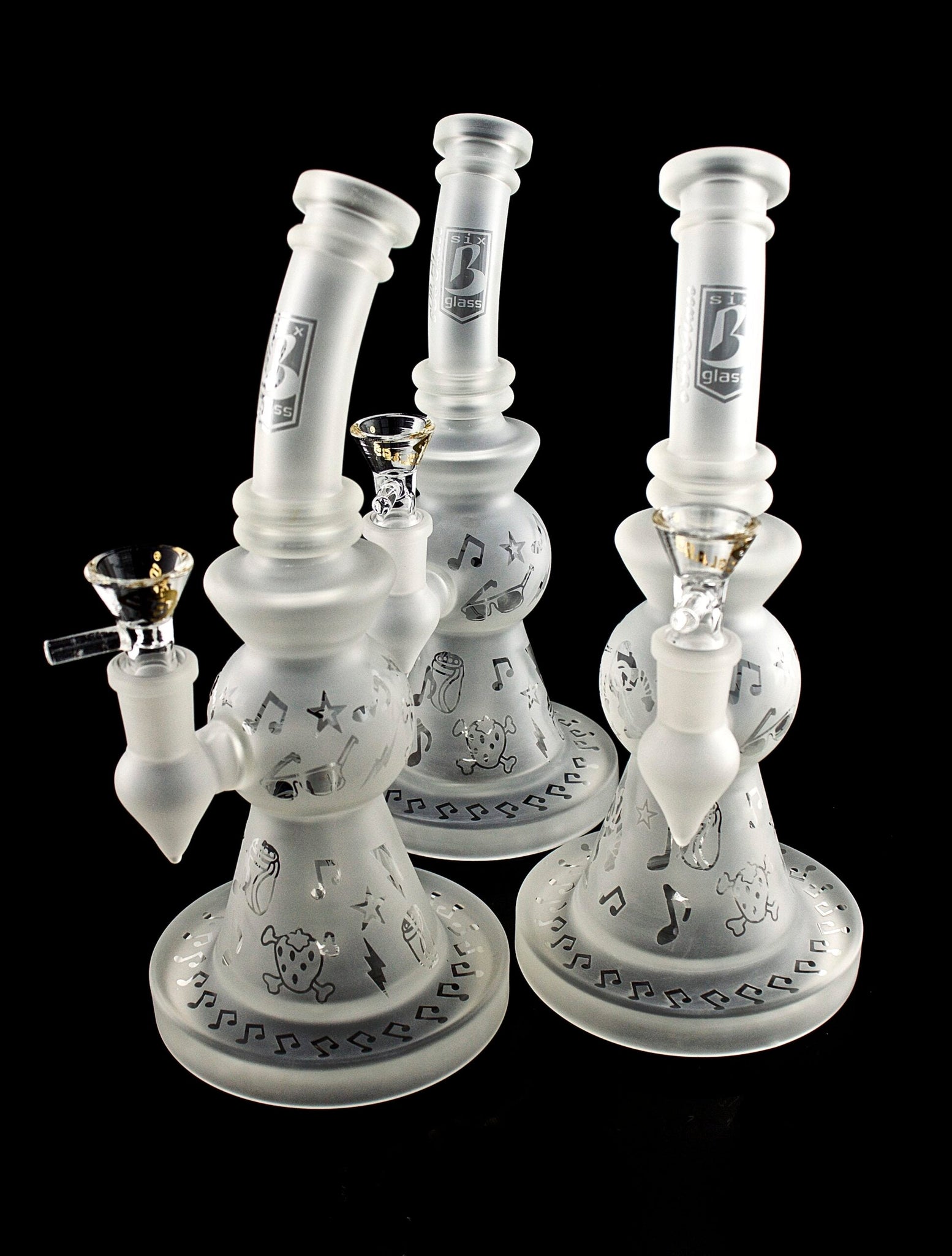 6B Glass Musical Bong-239