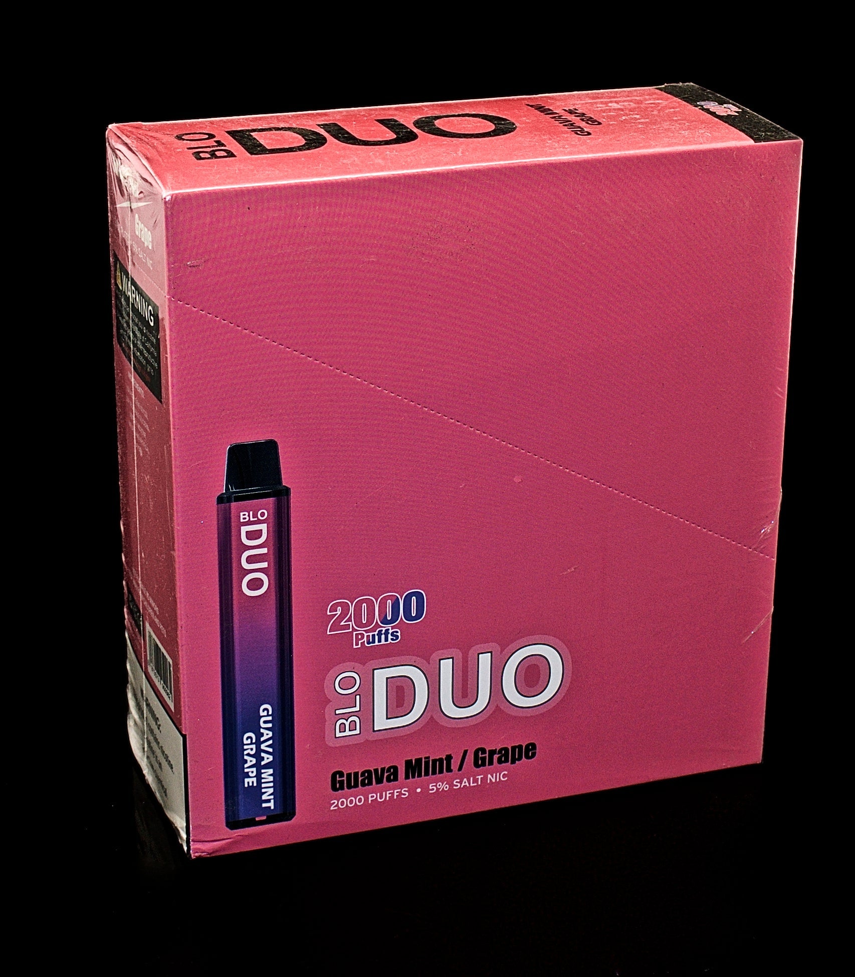 BLO DUO DUAL DISPOSABLE,NAKED PLEASURE/ FANTASY LOVE,GUAVA MINT,CANDY FUSION,XOXO/LALA LAND 2500 PUFFS-376