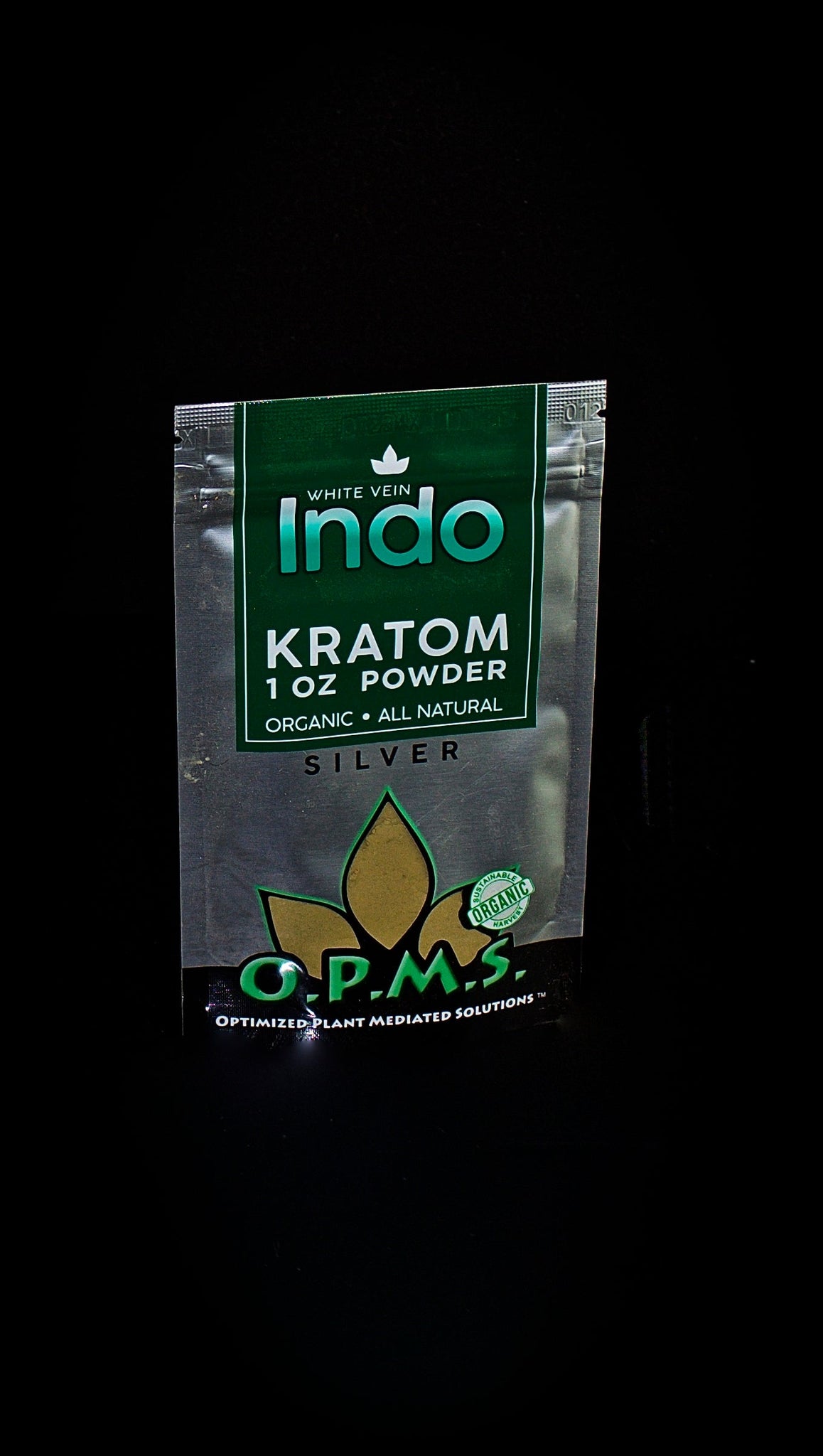 OPMS GREEN VEIN MALAY,MALAYSIAN,MAENGA DA,BALI,VIETNAM SILVER 1OZ ORGANIC POWDER-1133
