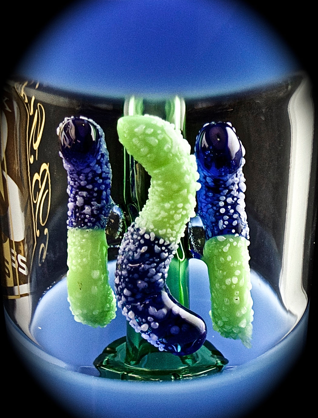 6B GLASS - Cup with new candy style per  smoking water pipe-2022B20