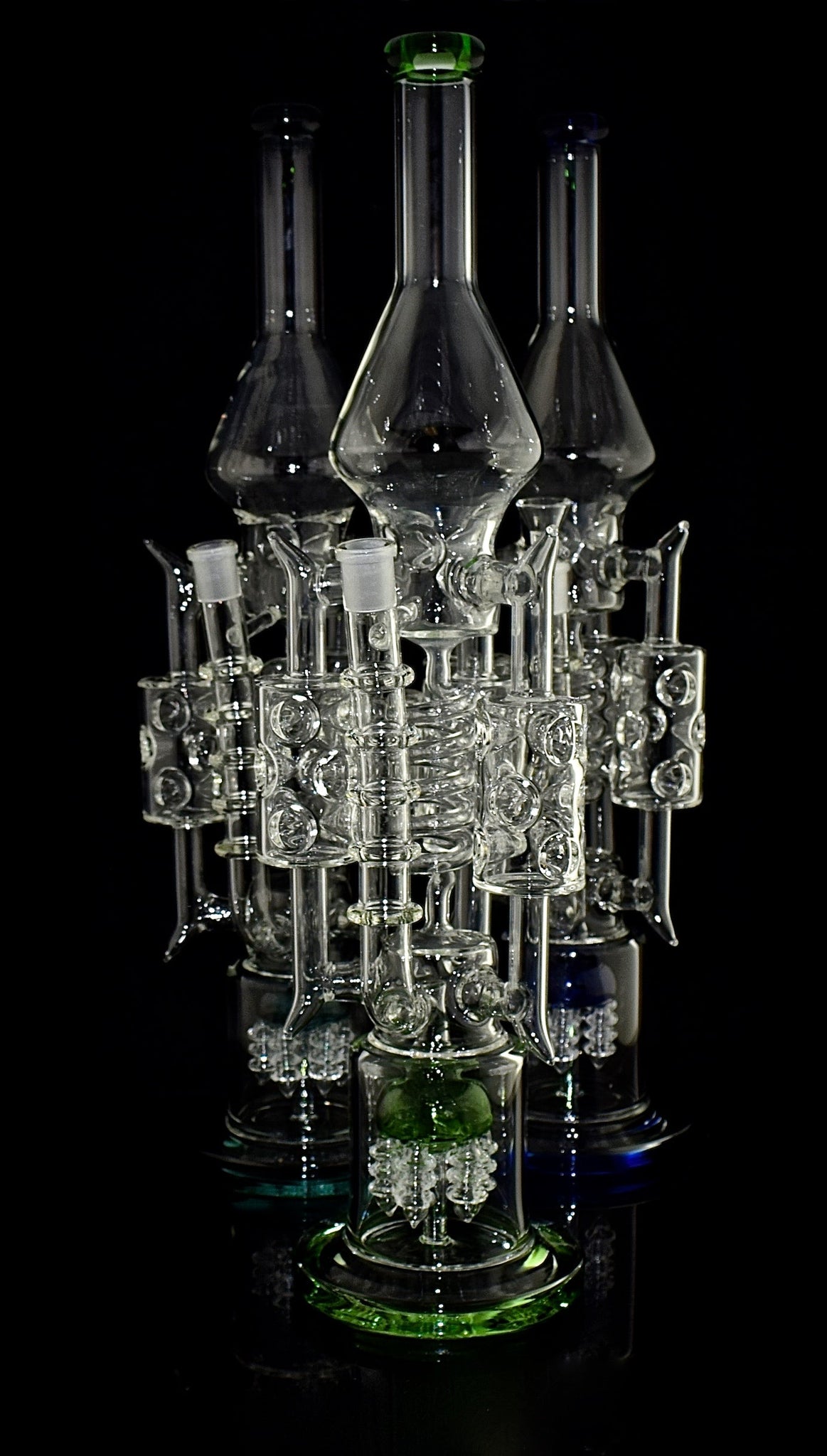 16" Clear Space-Ship Bong-79