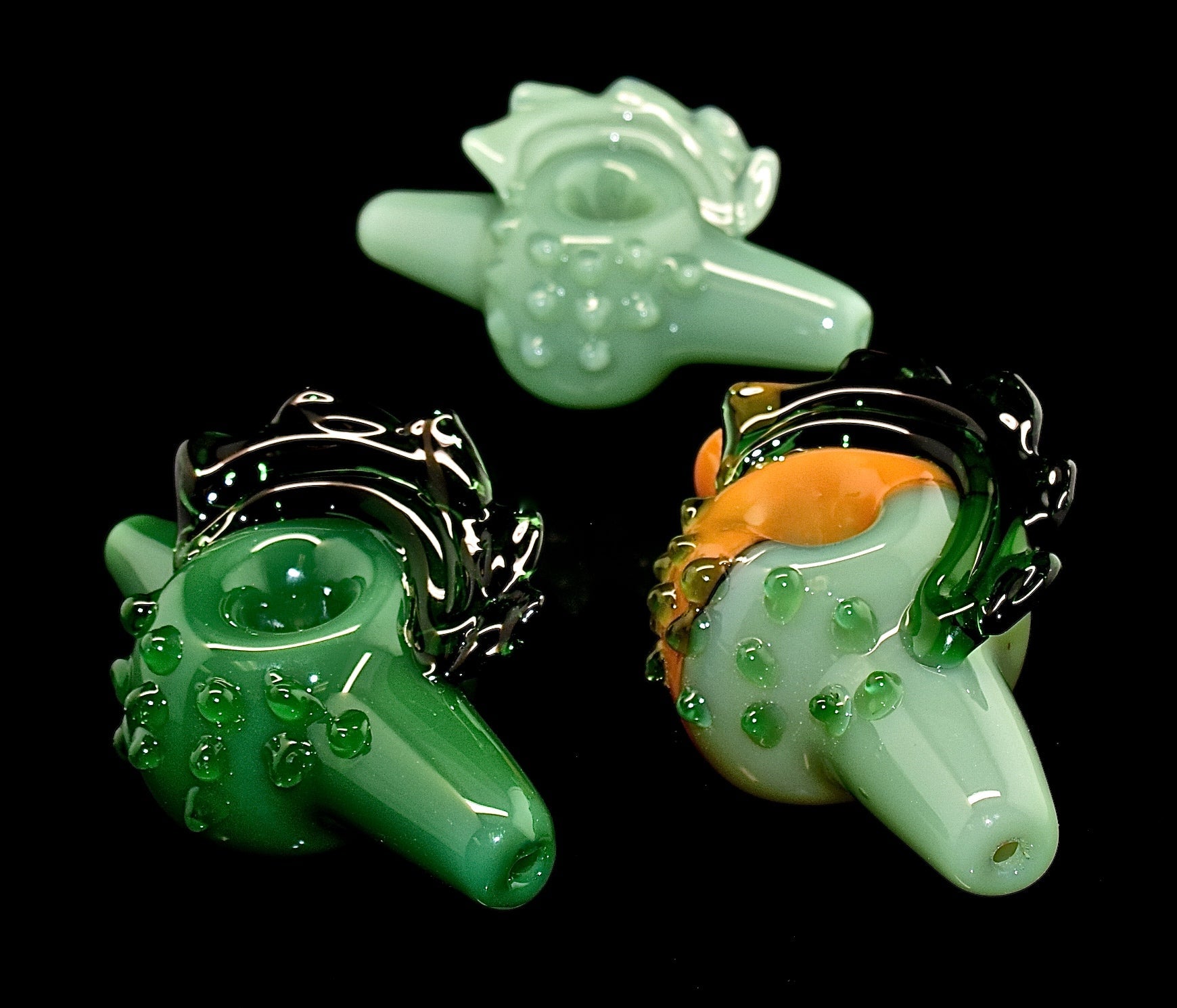 Colorful and beautiful Smoking Glass Pipe -2032