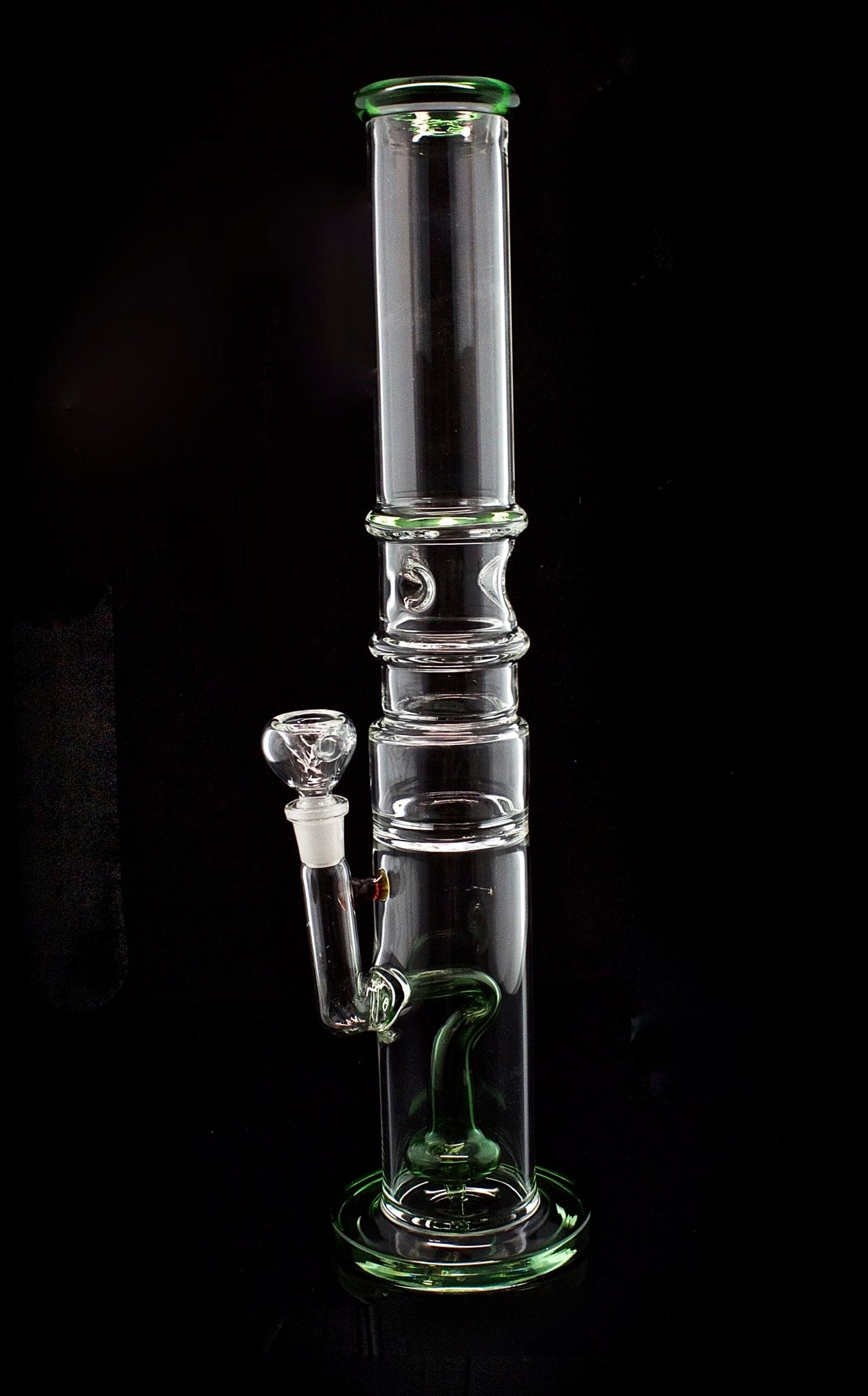 16" Clear Glass Water Bong Pipe • Outer Limit Sales-78