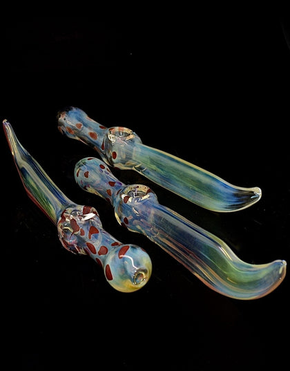 Knife Smoking Glass Pipe