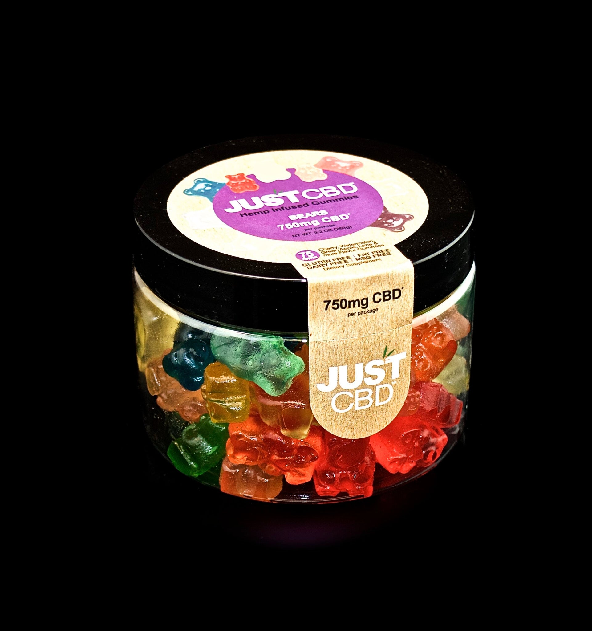 JUST CBD-GUMMIES-750MG | BEARS | Outer Limit Sales-894