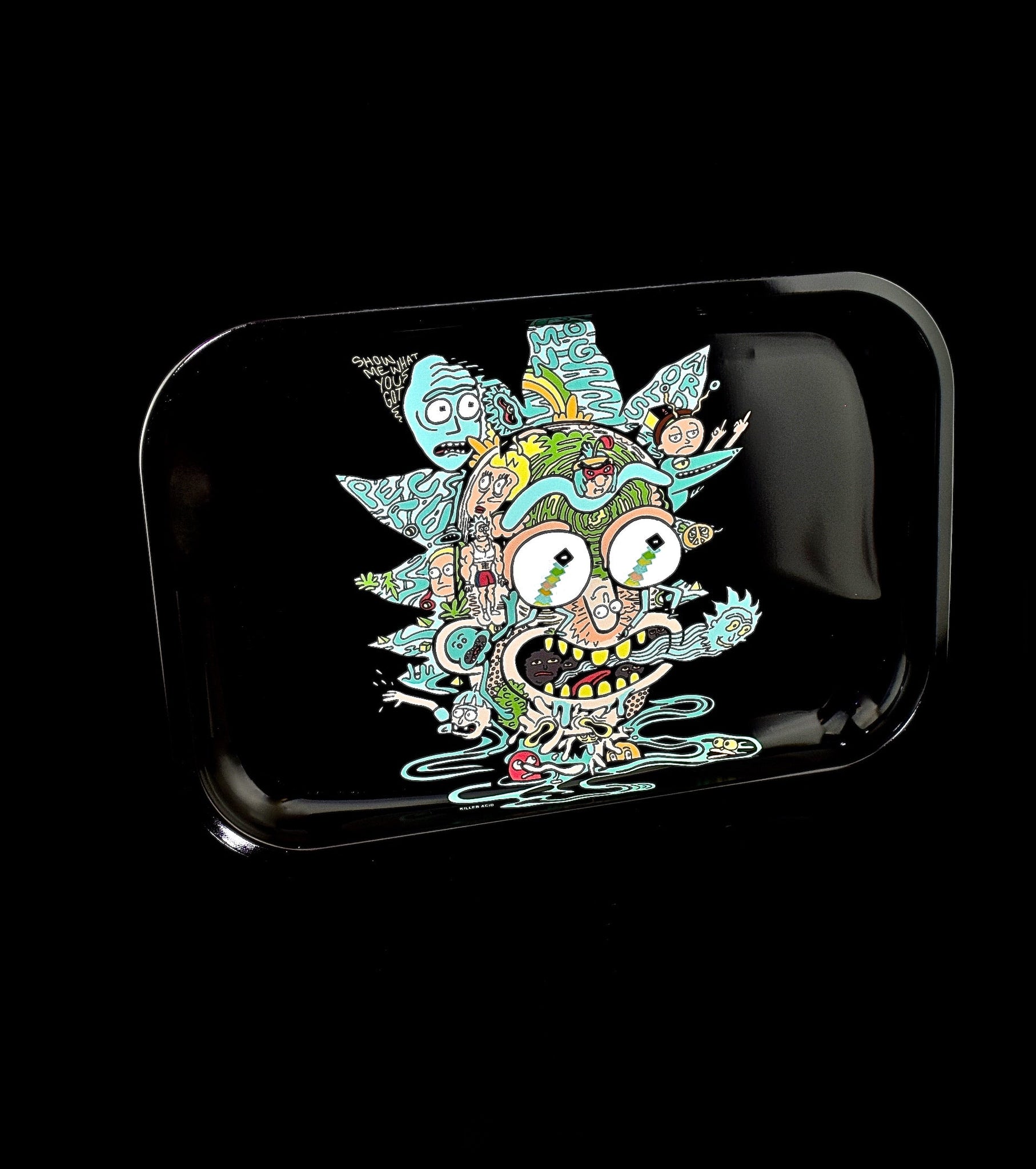 Marijuana Leaf - Rolling Tray - TrapTrays (Mix 35 Style)-1041