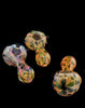 Gold Flaming with dark style Smoking Glass Pipe  | Outer Limit Sales-693