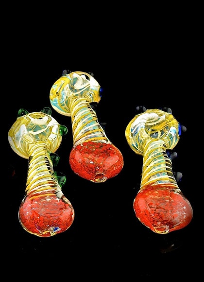 Red Tip Hand Pipes