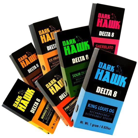 DARK HAWK GENETICS - DELTA 8 DISPOSABLE DEVICE 1GM BY BIG CHIEF EXTRACTS-511