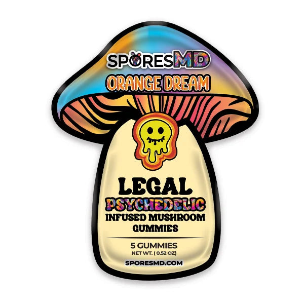 Mushroom Gummies 5 Pieces | SporesMD- 1582