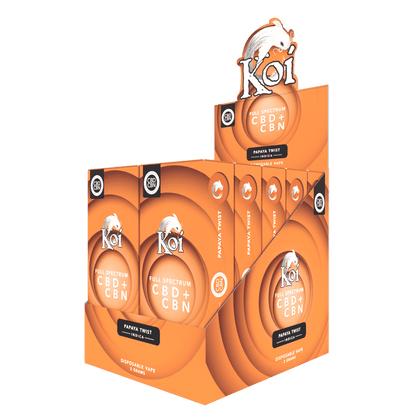 Koi – CBD + CBN Full Spectrum Disposable Vape 2g – 972