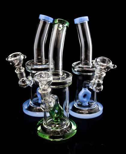 9.5 inches Smoking Glass Water Pipe | Outer Limit Sales-309