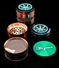 Herb Grinder Rainbow Spice Grinder with Drawer-748