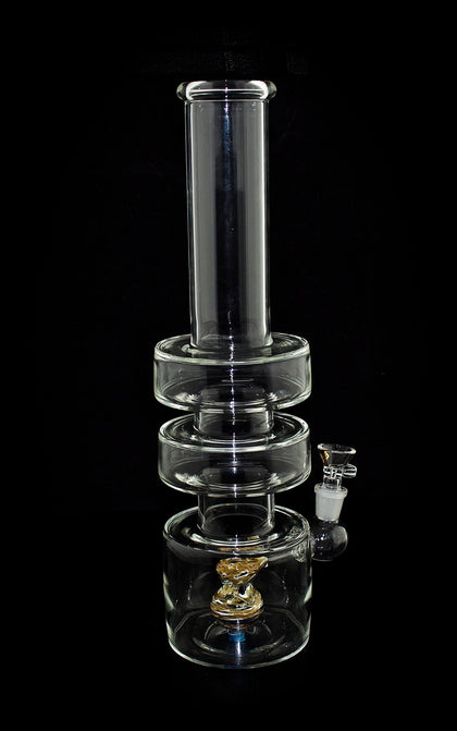 Clear-Circled Bong