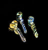 Colorful Dichroic Hammer Bubbler | Glass Hammer Pipe | Outer Limit Sales-476