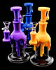 8" Inch Silicone Hybrid Bong Glass Water Pipe Unbreakable Bubbler - 1848