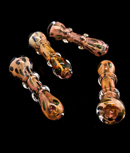 SPLASH ART Glass Chillum Tobacco Smoking One Hitter Pipe – 1371