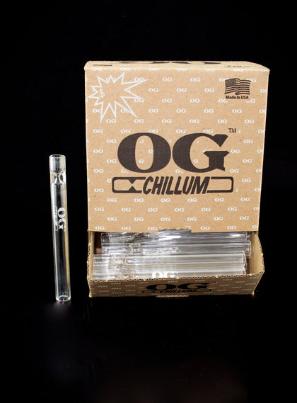 OG CLEAR GLASS CHILLUM