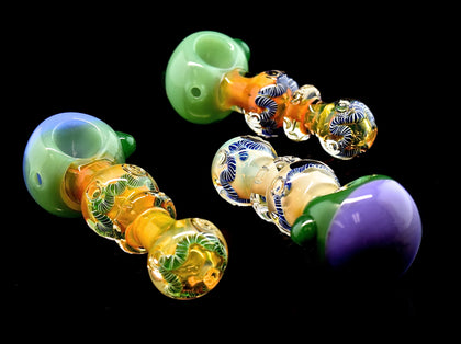 Slim Color Smoking Glass Pipe -Outer Limit Sales- 2018