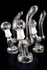 Clear Nail Oil Rig Glass Pipe | US Made | Outer Limit Sales-446