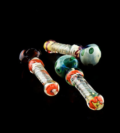 4.5 Colorful smoking Glass Pipe