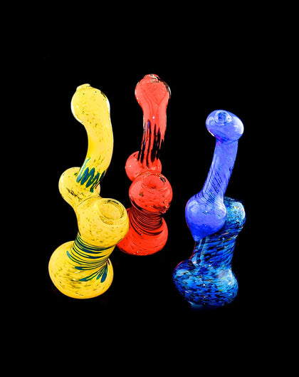 Colorful Frit Sherlock Bubbler