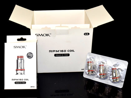 SMOK RPM160 REPLACEMENT COILS (3ct) - 0.15ohm RPM160 NiCr Mesh Coil | Outer Limit Sales - 1714