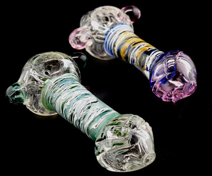 Colorful fancy cheap but best quality smoking glass pipe -1822