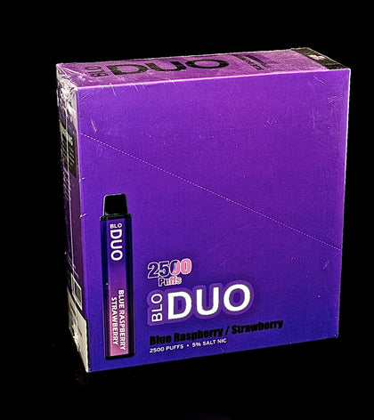 BLO DUO DUAL DISPOSABLE,NAKED PLEASURE/ FANTASY LOVE,GUAVA MINT,CANDY FUSION,XOXO/LALA LAND 2500 PUFFS-376