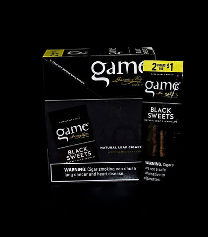 Game Cigarillos, Black Sweets, Minis | Shop -615