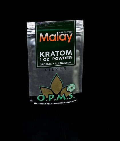 OPMS GREEN VEIN MALAY SILVER 1OZ ORGANIC POWDER