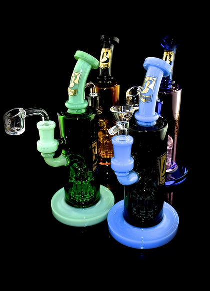 10″ 6B Tire-Perc Glass-Pipe