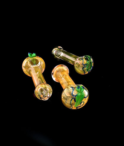 Color Changing Glass Pipe with Outer Limit Sales