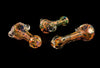 4.5" Fumed Psychedelic Colored Hand Pipe 140g  | Outer Limit Sales - 1571