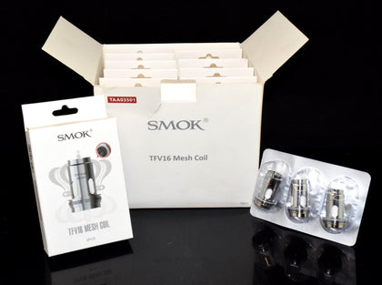 SMOK TFV16 MESH REPLACEMENT COILS 0.17ohm TFV16 Single Mesh Coil - rated for 120W | Outer Limit Sales - 1710