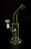 Bent Glass Smoking Water Pipe with super fancy new perc | Outer Limit Sales-357