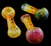 Gold Fumed Tornado Twister Glass Pipe, Glass Pipe, Pipe, Glass Pipes, Smoking Pipe, Pipe for Smoking, Tobacco Pipe, Smoking Pipes, Gift-1884