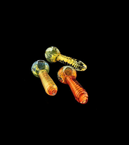 2020 Beautiful 3D Glass Pipes Smoking Glass Spoon Pipes For Outer Limit Sales Tobacco For Glass Pipe