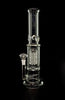 12" Water pipe with tree perc super heavy glass-27