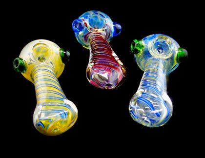 Cheap hand glass Pipe Colorful and fancy style-1774