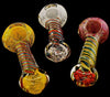 Thick Gold Fumed Spiral Glass Pipe - 1837