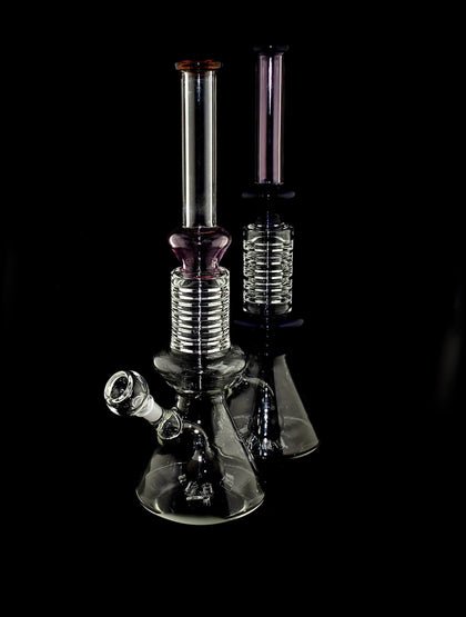 2020 Biker Style Smoking Glass Water pipe with shower perc