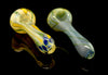 4" - Color Variety - Elemental Spirit Fog Color Fumed Body Glass Hand Pipe 100g | Outer Limit Sales - 1631