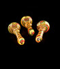 Reverse Rasta Glass Pipes, Glass Pipes, Glass Hand Pipes-Outer Limit Sales-1247