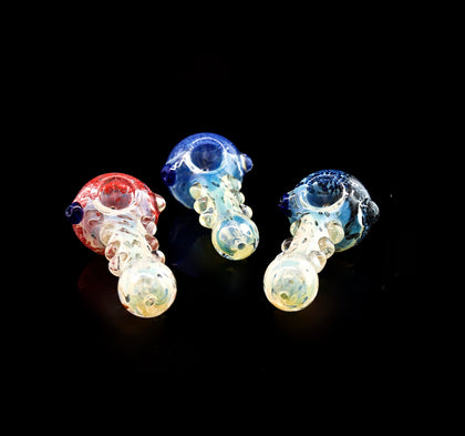 4.5 Color Change Smoking Glass Pipe -Outer Limit Sales-175