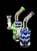 Medium Rasta Style Water Pipe | Bend Bong | Outer Limit Sales-1049