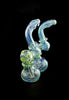 Crystal Glass Smoking Bubbler | Bubbler | Sherlock Bubbler-Outer Limit Sales-499