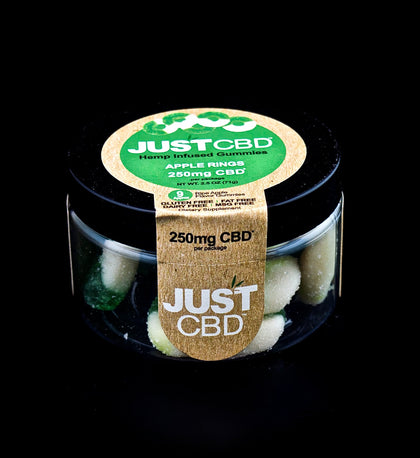 JUST CBD-GUMMIES-250MG | APPLE RINGS | Outer Limit Sales-862