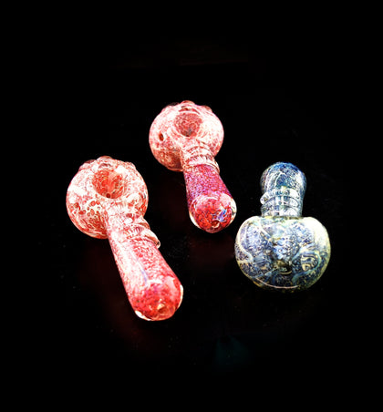 2023 Colorful Frit Smoking glass Pipe-108